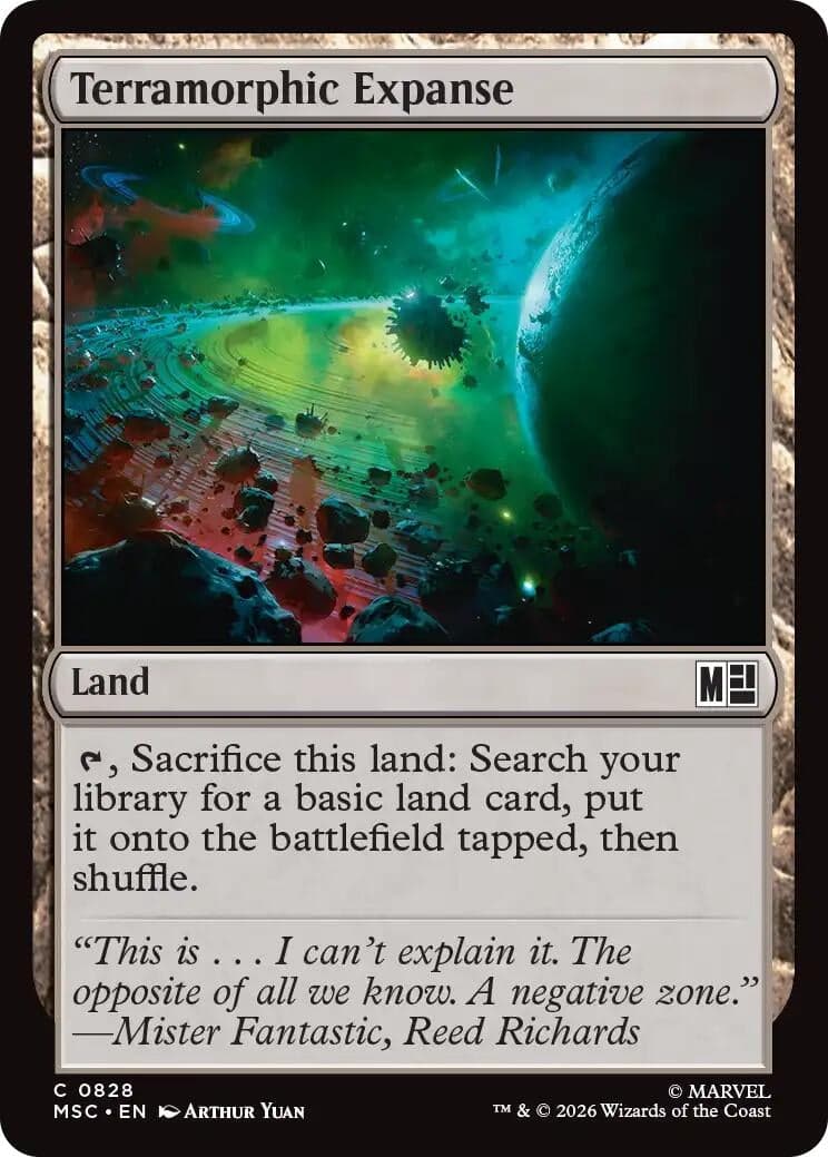 Terramorphic Expanse (0828) (828) (Commander: Marvel Super Heroes) (MSC)
