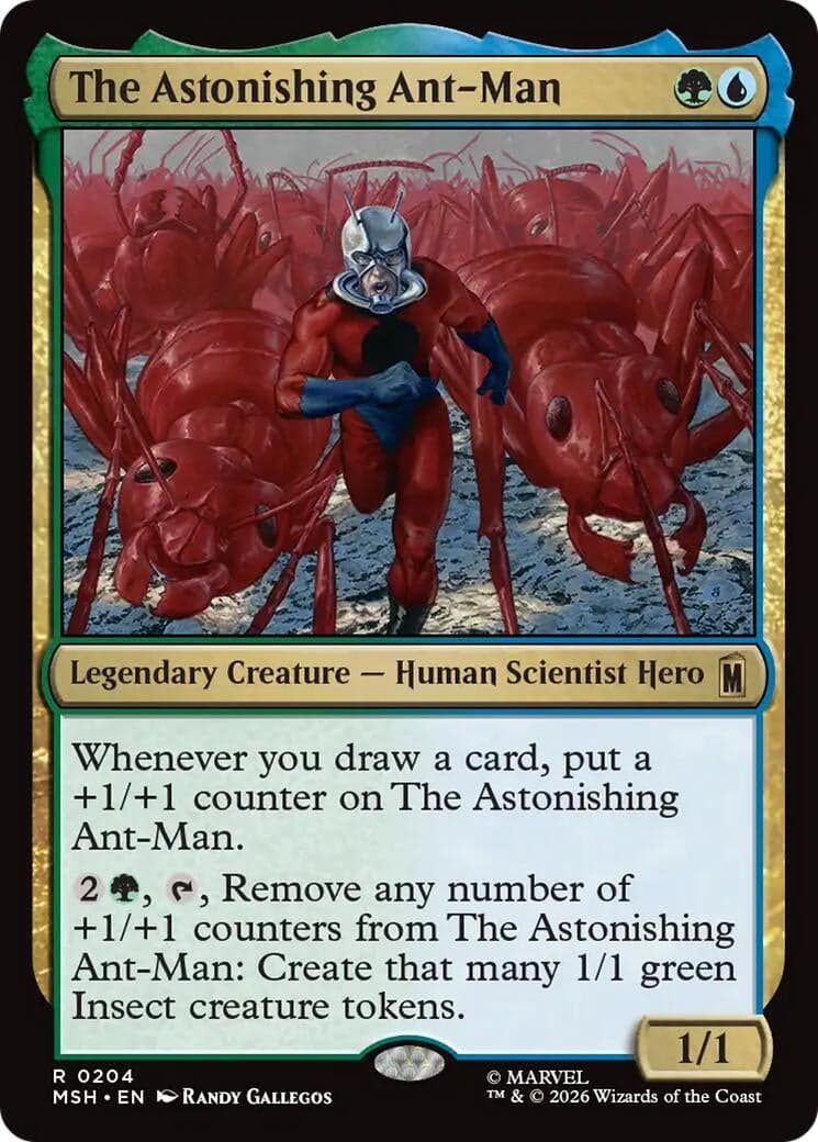 The Astonishing Ant-Man (204) (Marvel Super Heroes) (MSH)