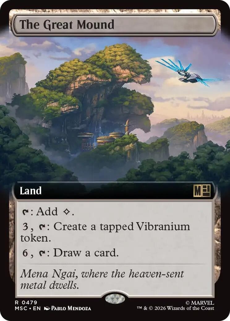 The Great Mound (Extended Art) (479) (Commander: Marvel Super Heroes) (MSC)