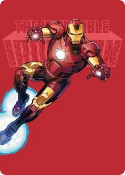 The Invincible Iron Man Art Card (29) (Art Series: Marvel Super Heroes) (AAMSH)