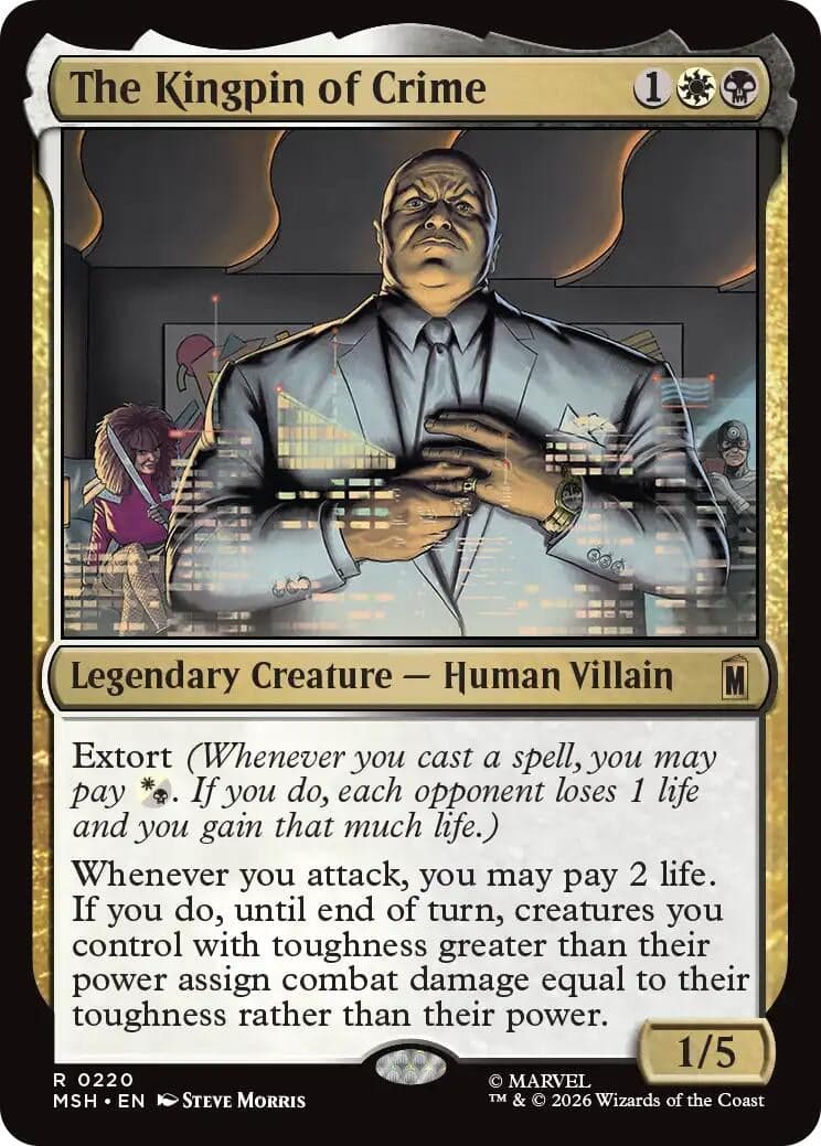 The Kingpin of Crime (220) (Marvel Super Heroes) (MSH)