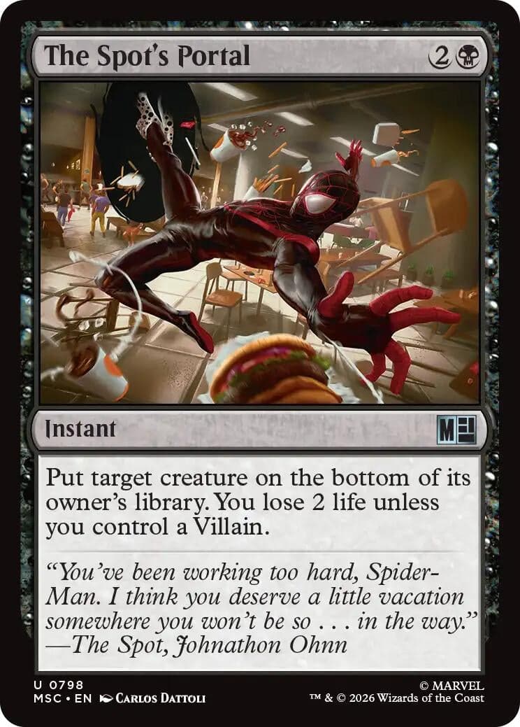 The Spot's Portal (798) (Foil) (Commander: Marvel Super Heroes) (MSC)