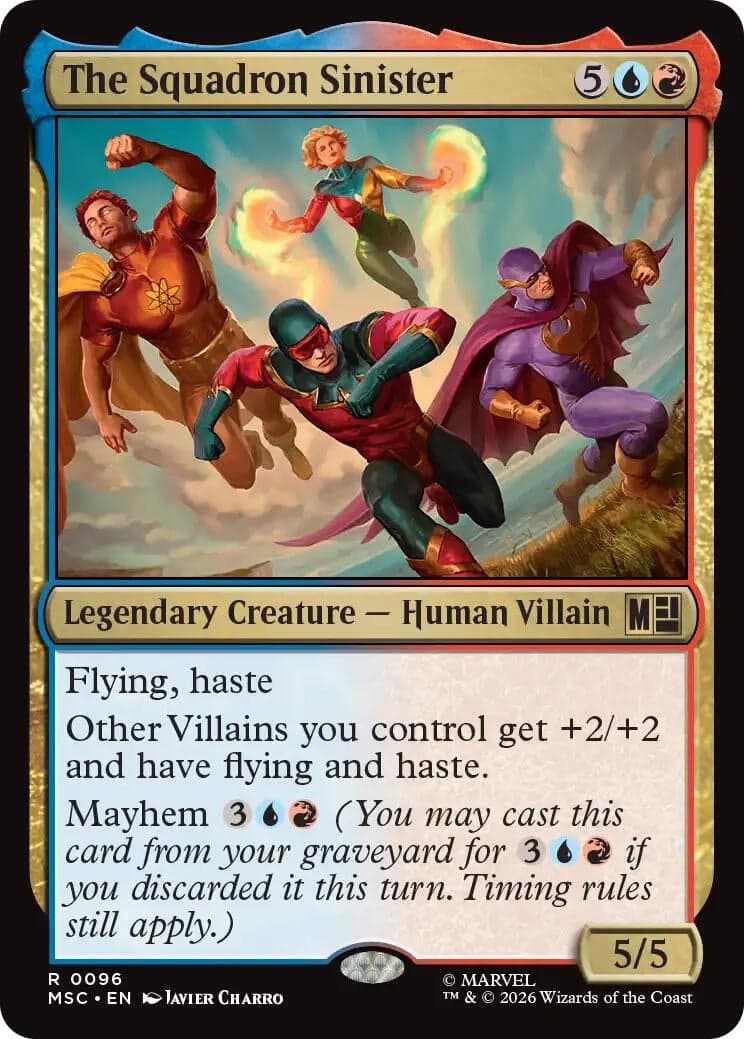 The Squadron Sinister (96) (Commander: Marvel Super Heroes) (MSC)