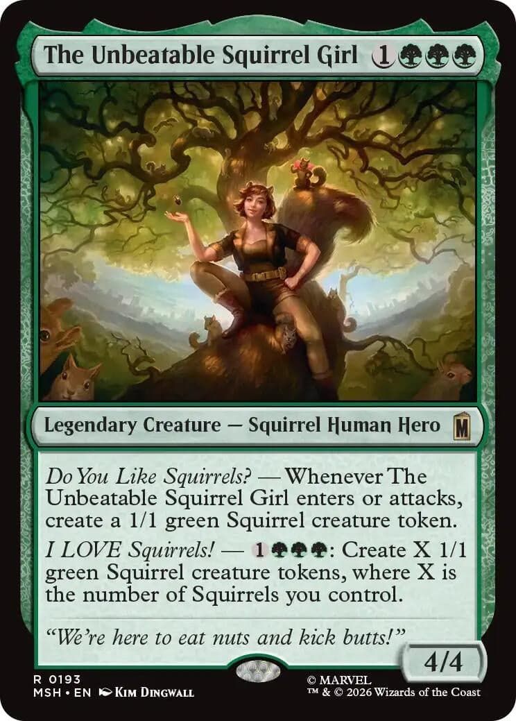 The Unbeatable Squirrel Girl (193) (Marvel Super Heroes) (MSH)