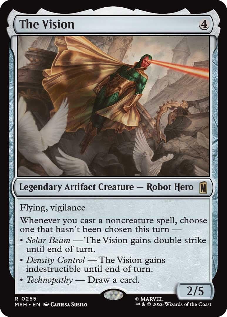 The Vision (255) (Foil) (Marvel Super Heroes)