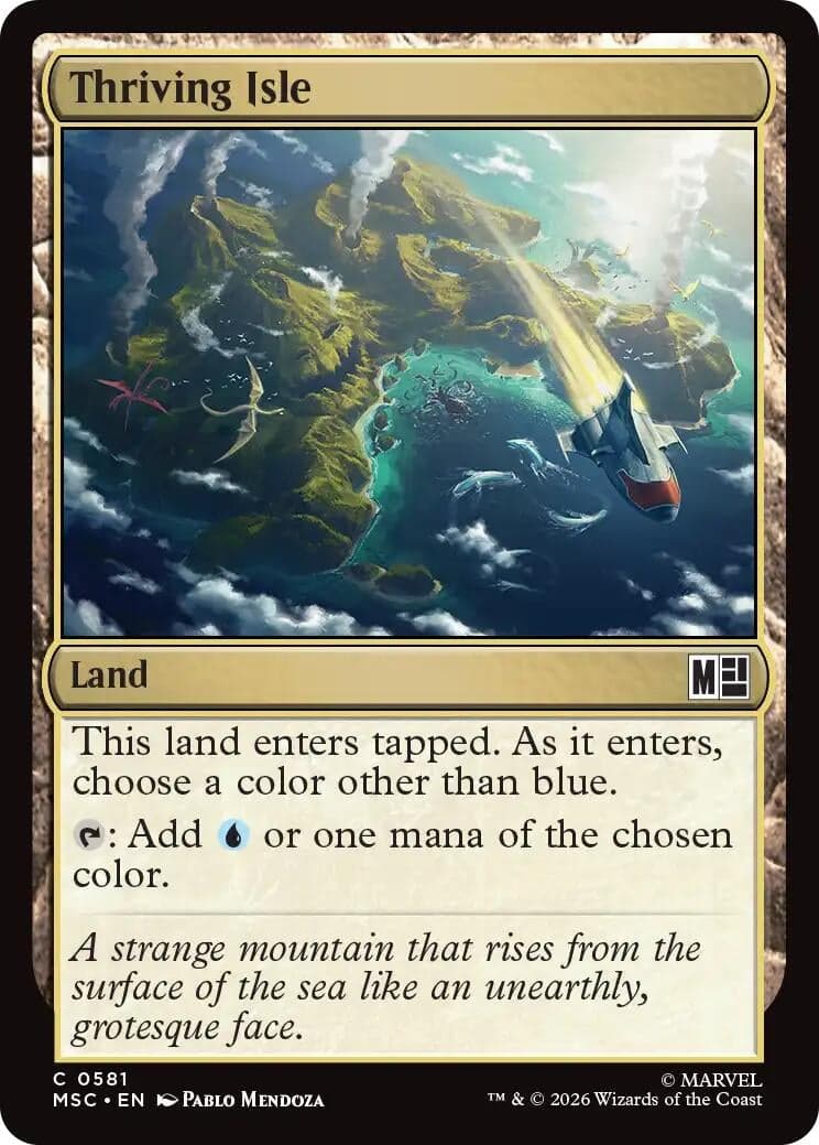 Thriving Isle (581) (Foil) (Commander: Marvel Super Heroes) (MSC)