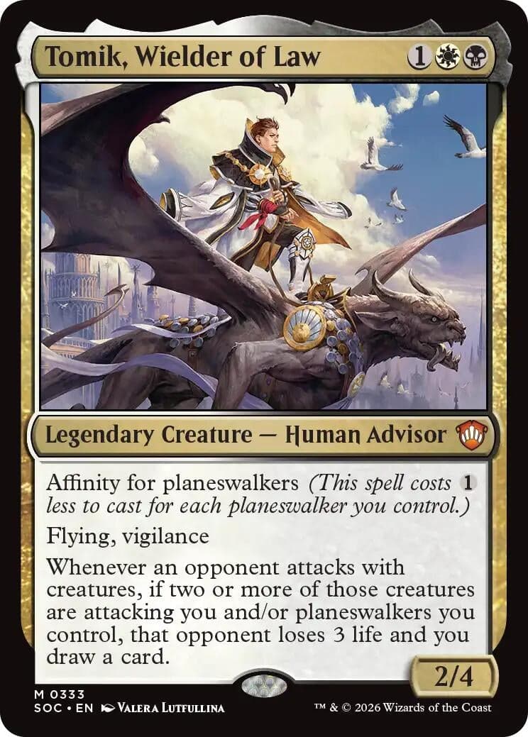 Tomik, Wielder of Law (333) (Commander: Secrets of Strixhaven)