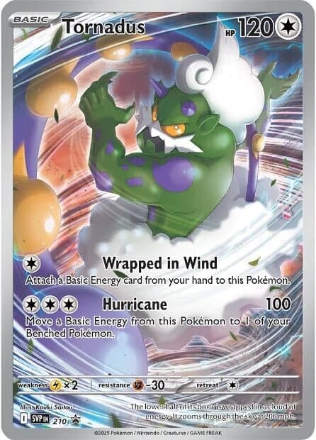 Tornadus - 210 (210) (SV: Scarlet & Violet Promo Cards)