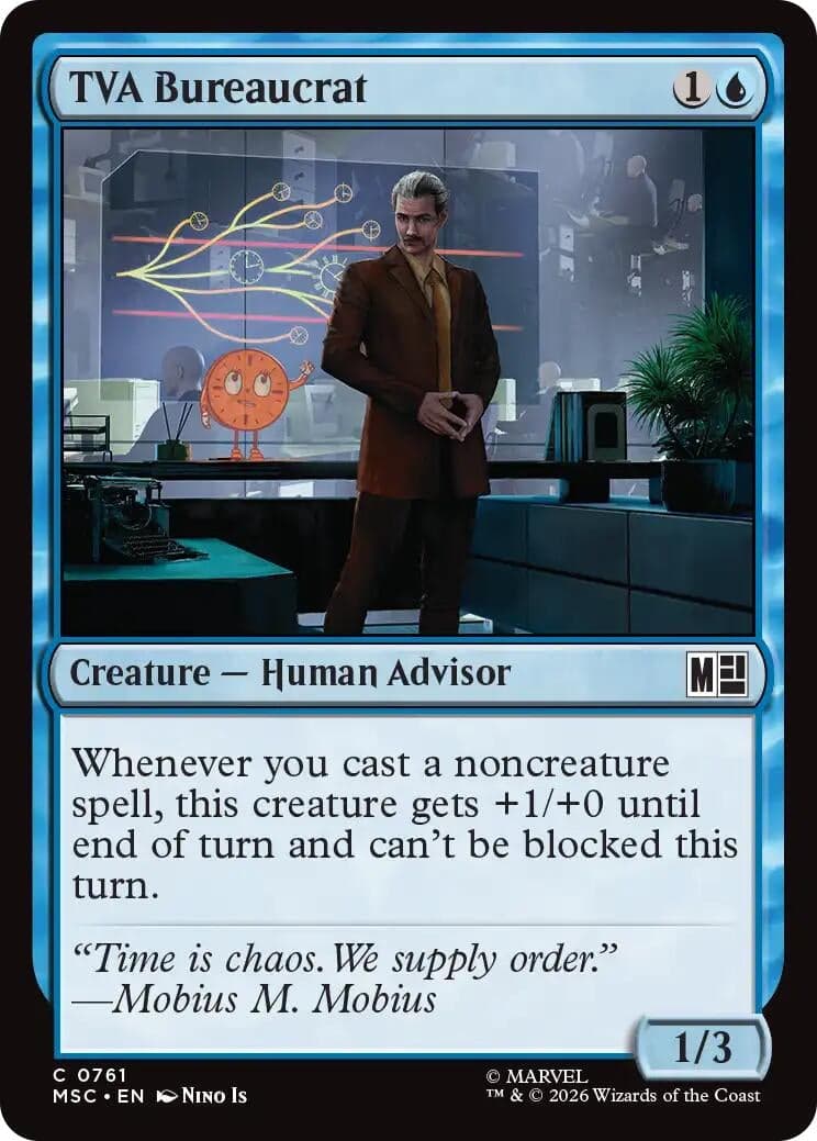 TVA Bureaucrat (761) (Commander: Marvel Super Heroes) (MSC)