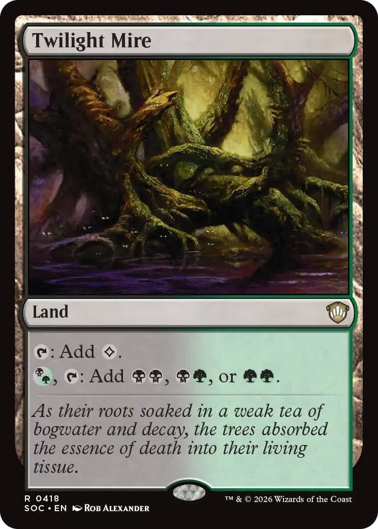 Twilight Mire (418) (Commander: Secrets of Strixhaven)
