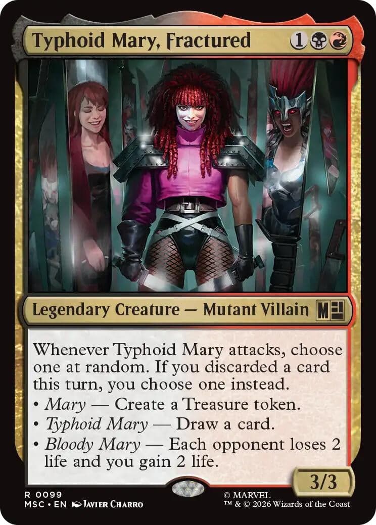 Typhoid Mary, Fractured (99) (Commander: Marvel Super Heroes) (MSC)