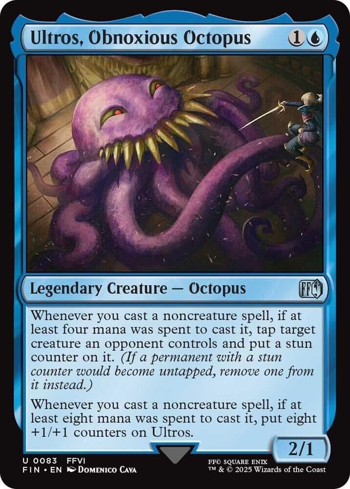 Ultros, Obnoxious Octopus (83) (Foil) (FINAL FANTASY)