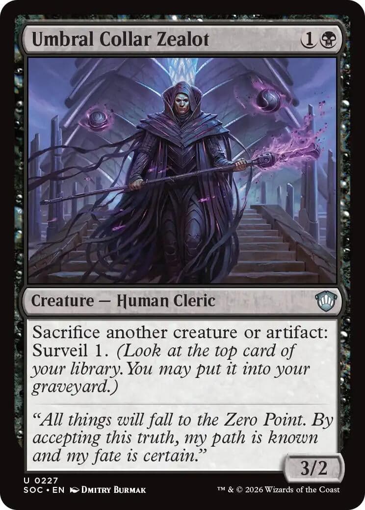 Umbral Collar Zealot (227) (Commander: Secrets of Strixhaven)