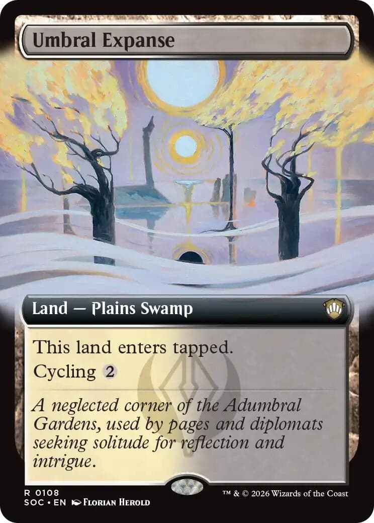 Umbral Expanse (Extended Art) (108) (Commander: Secrets of Strixhaven)
