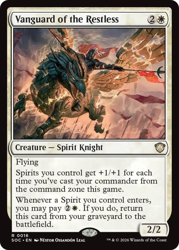 Vanguard of the Restless (16) (Commander: Secrets of Strixhaven)