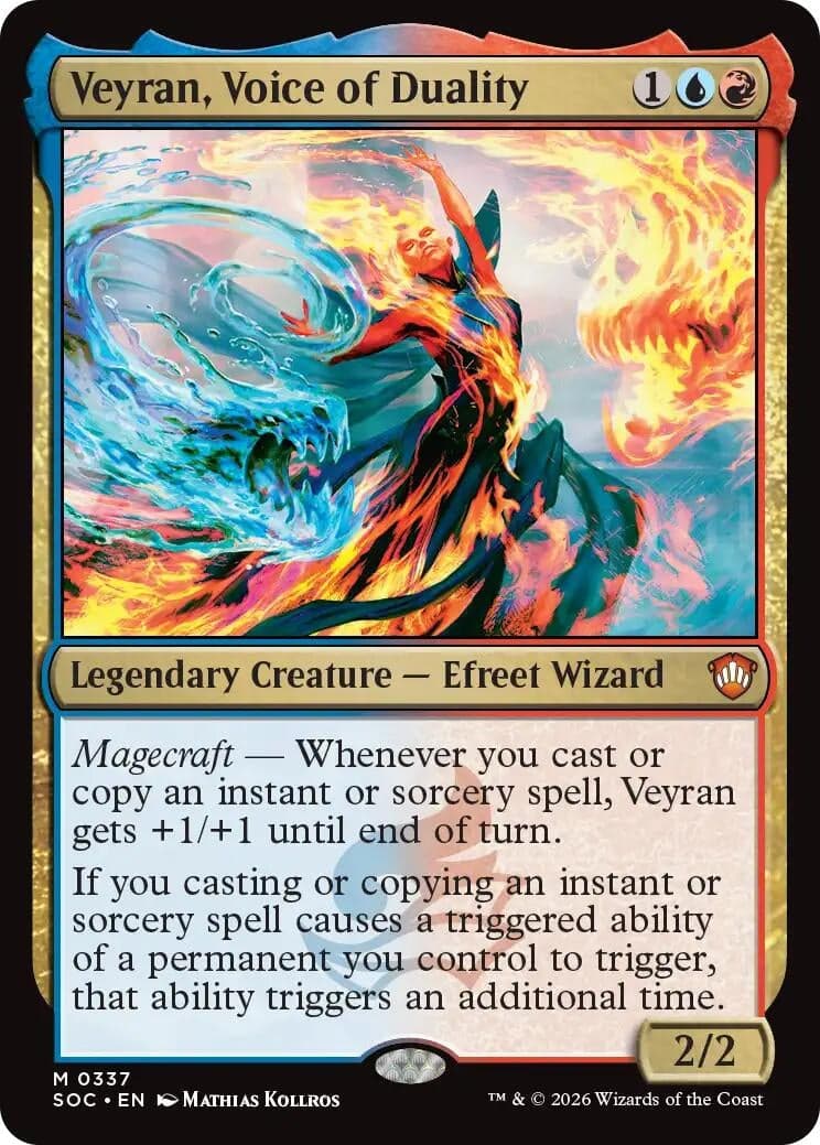 Veyran, Voice of Duality (337) (Commander: Secrets of Strixhaven)