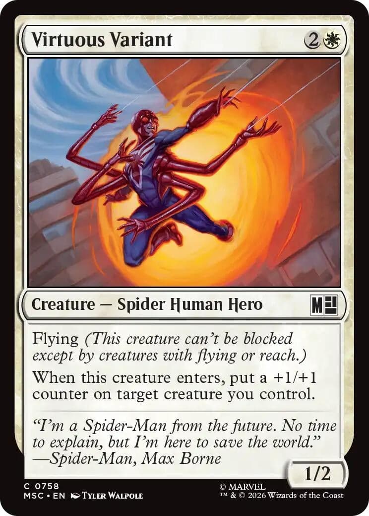Virtuous Variant (758) (Commander: Marvel Super Heroes) (MSC)