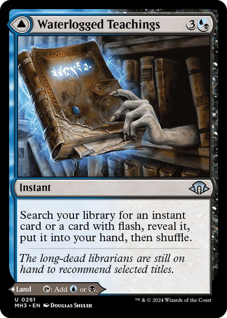 Waterlogged Teachings (261) (Foil) (Modern Horizons 3)