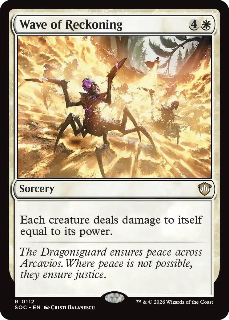 Wave of Reckoning (112) (Commander: Secrets of Strixhaven)