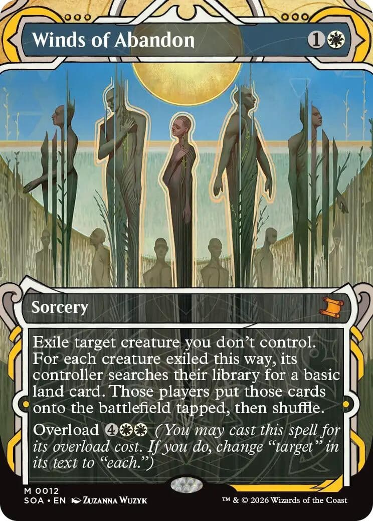 Winds of Abandon (12) (Foil) (Secrets of Strixhaven: Mystical Archive)