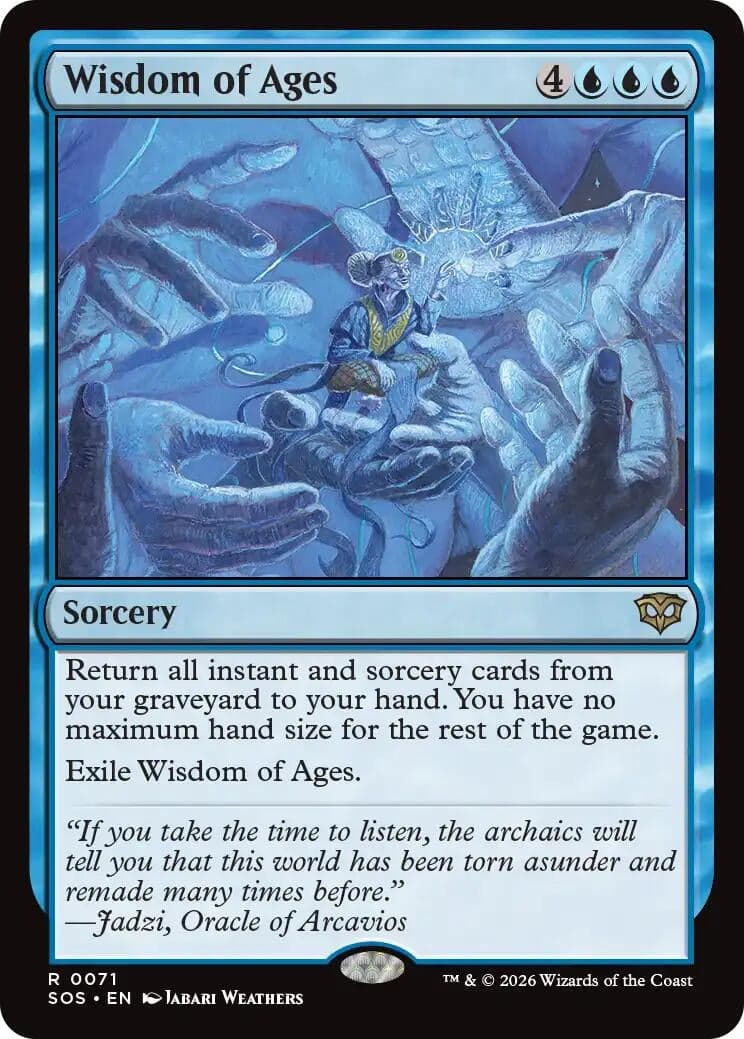 Wisdom of Ages (71) (Foil) (Secrets of Strixhaven)