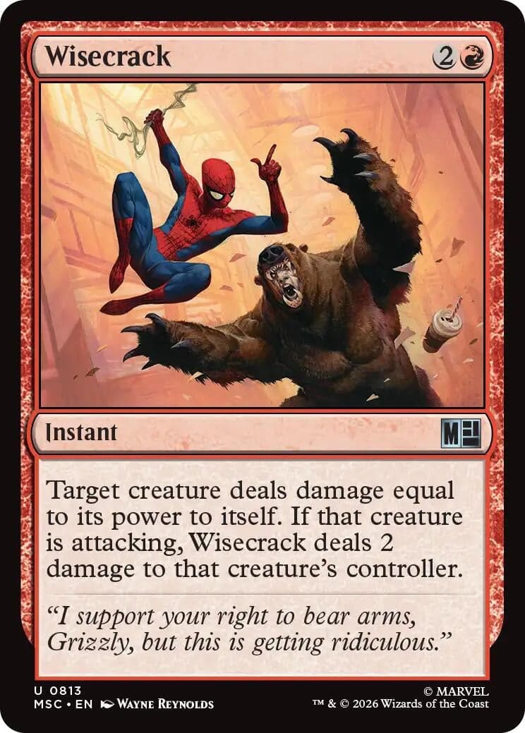 Wisecrack (813) (Commander: Marvel Super Heroes) (MSC)