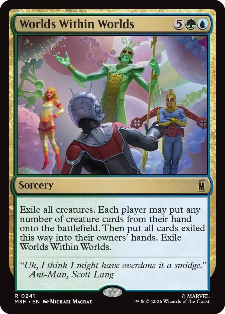Worlds Within Worlds (241) (Foil) (Marvel Super Heroes) (MSH)