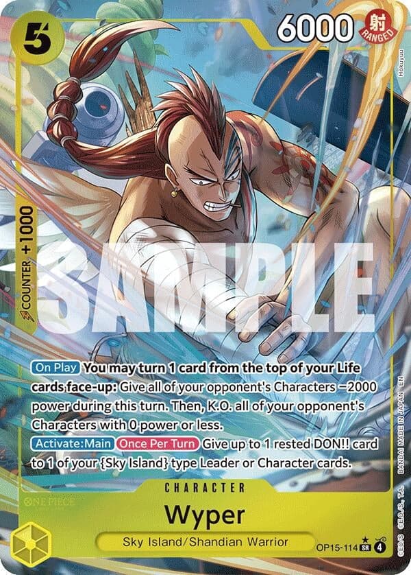 Wyper (Alternate Art) (OP15-114) (Foil) (Adventure on Kami's Island)