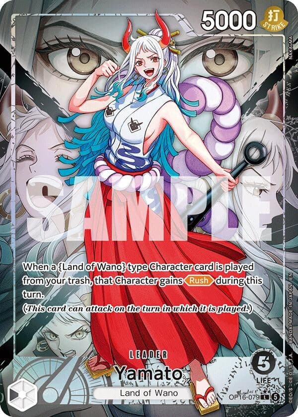 Yamato (079) (Alternate Art) (OP16-079) (Foil) (The Time of Battle)