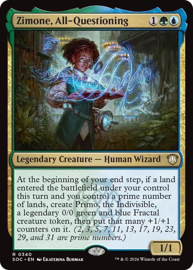 Zimone, All-Questioning (340) (Commander: Secrets of Strixhaven)