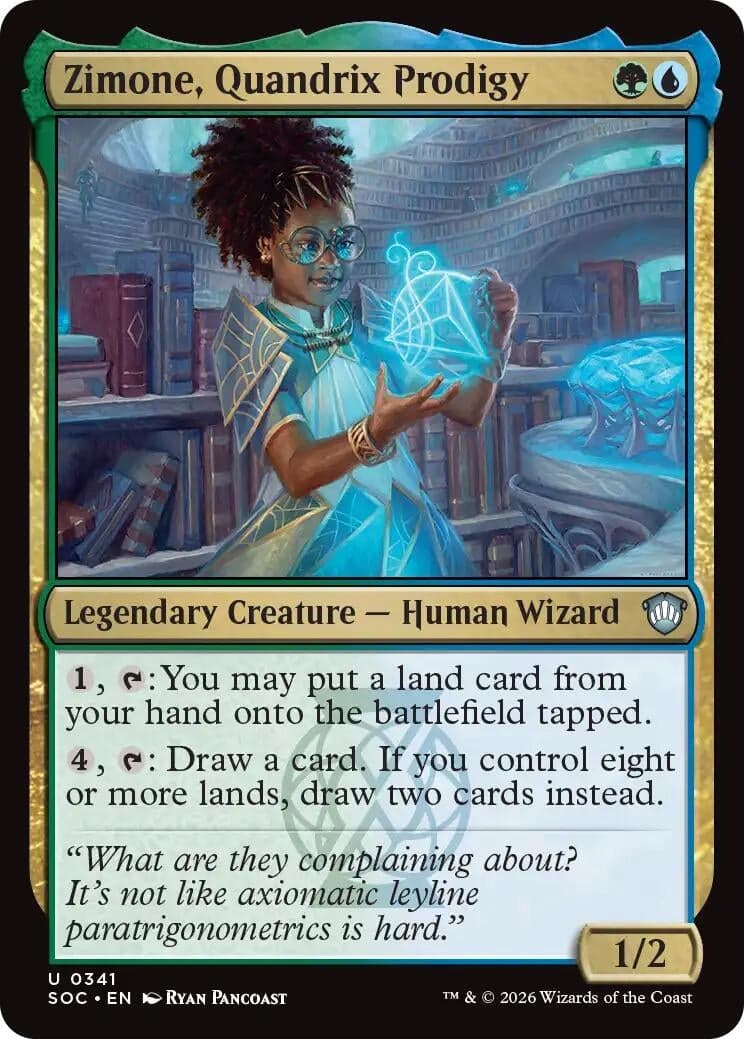 Zimone, Quandrix Prodigy (341) (Commander: Secrets of Strixhaven)