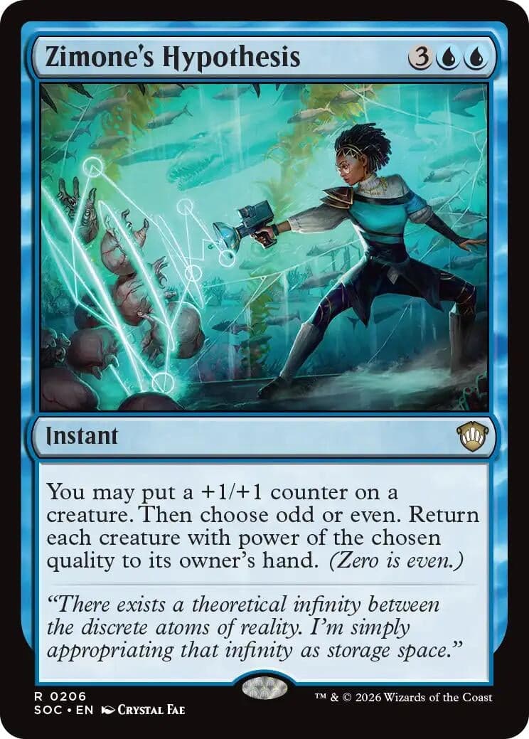 Zimone's Hypothesis (206) (Commander: Secrets of Strixhaven)