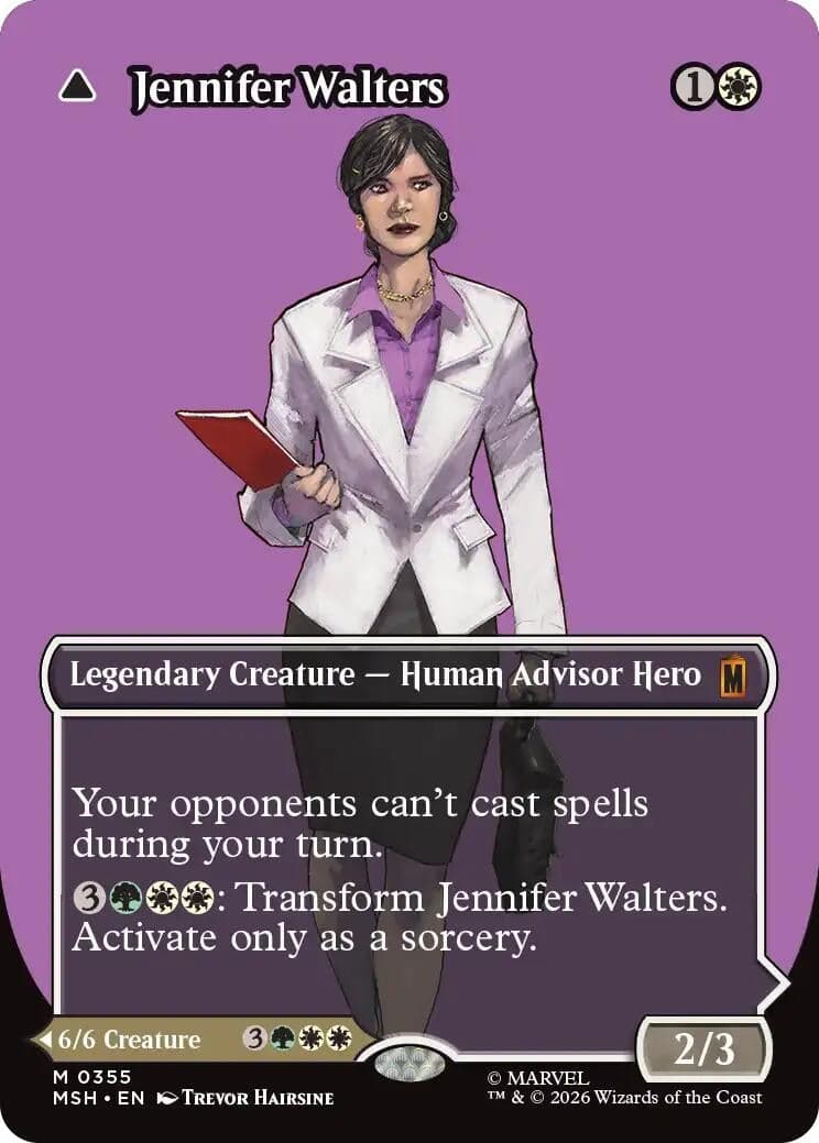 Jennifer Walters (Borderless) (0355) (355) (Marvel Super Heroes) (MSH)