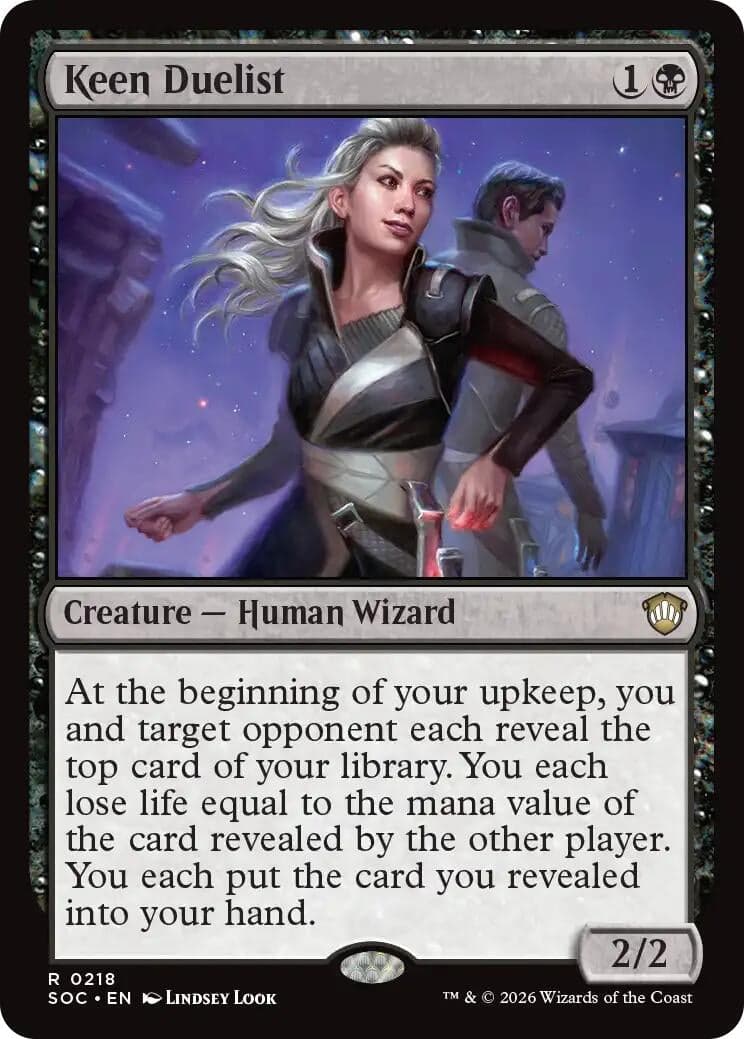 Keen Duelist (218) (Commander: Secrets of Strixhaven)
