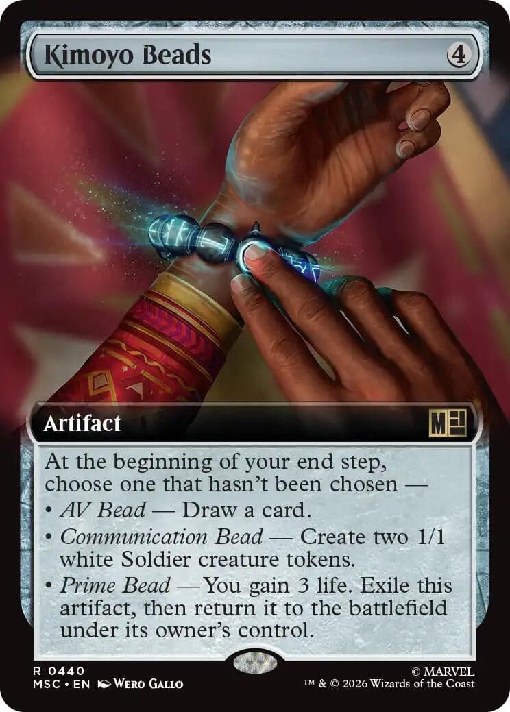 Kimoyo Beads (Extended Art) (440) (Commander: Marvel Super Heroes) (MSC)