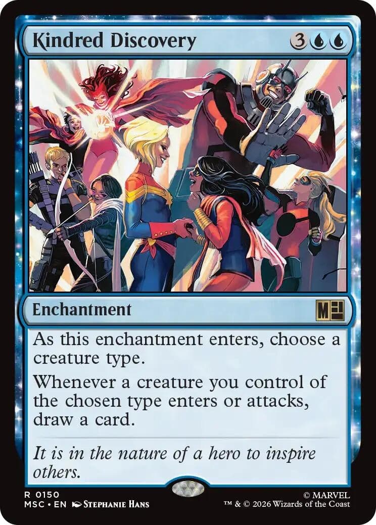 Kindred Discovery (150) (Commander: Marvel Super Heroes) (MSC)