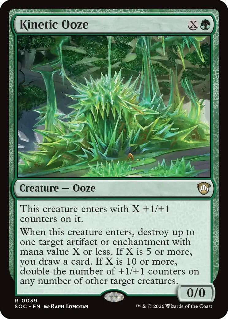 Kinetic Ooze (39) (Commander: Secrets of Strixhaven)