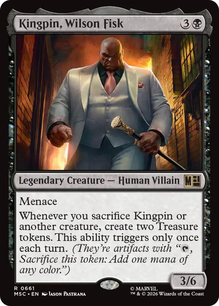 Kingpin, Wilson Fisk (661) (Commander: Marvel Super Heroes) (MSC)