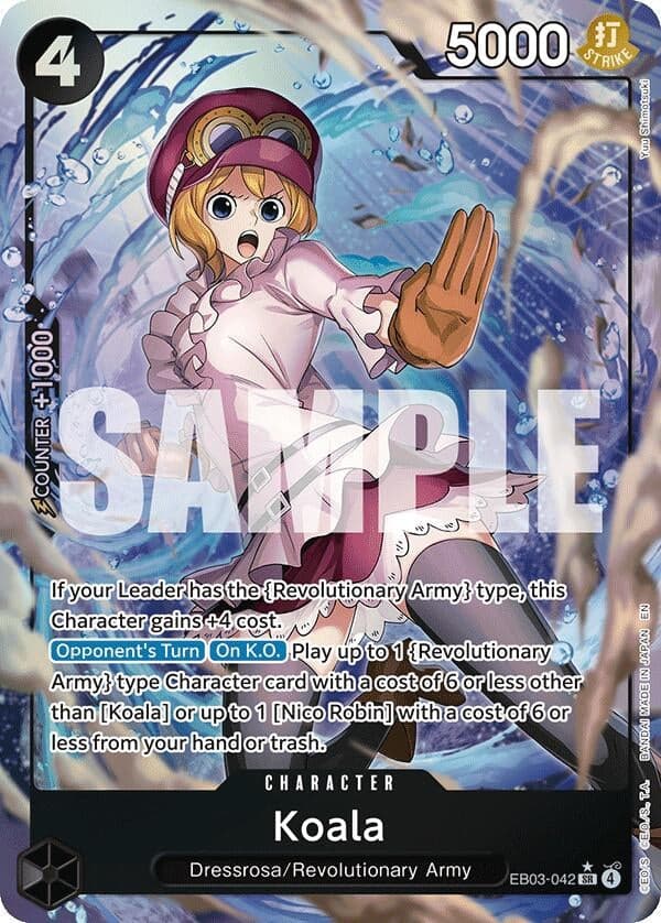 Koala (Alternate Art) (EB03-042) (Foil) (Extra Booster: One Piece Heroines Edition)