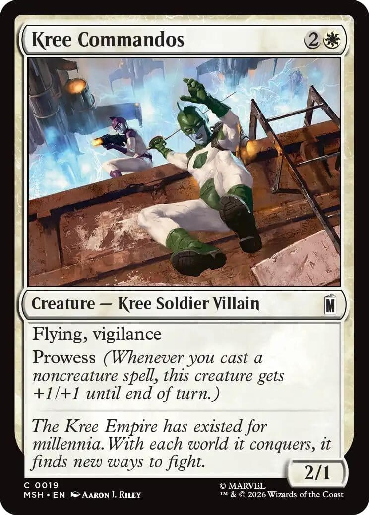 Kree Commandos (19) (Foil) (Marvel Super Heroes) (MSH)