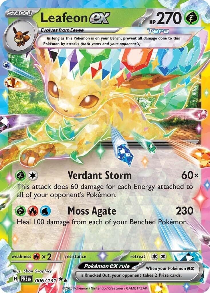 Leafeon ex (006/131) (SV: Prismatic Evolutions)