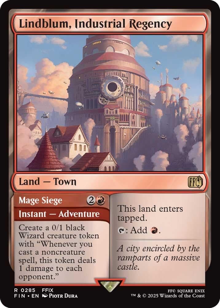 Lindblum, Industrial Regency (285) (Foil) (FINAL FANTASY)