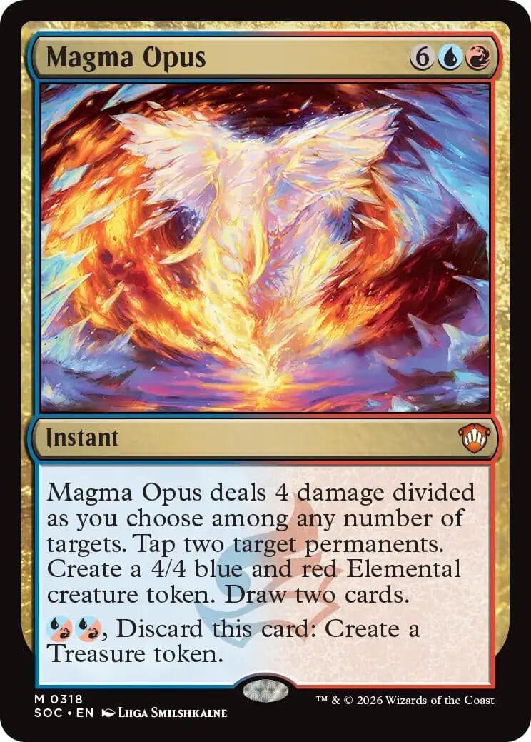 Magma Opus (318) (Commander: Secrets of Strixhaven)