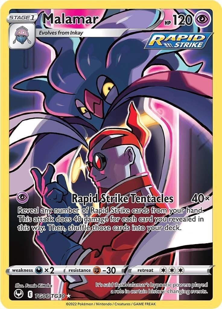 Malamar (TG06/TG30) (SWSH12: Silver Tempest Trainer Gallery)