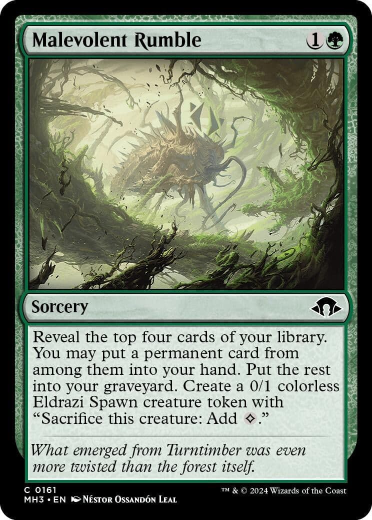 Malevolent Rumble (161) (Modern Horizons 3)
