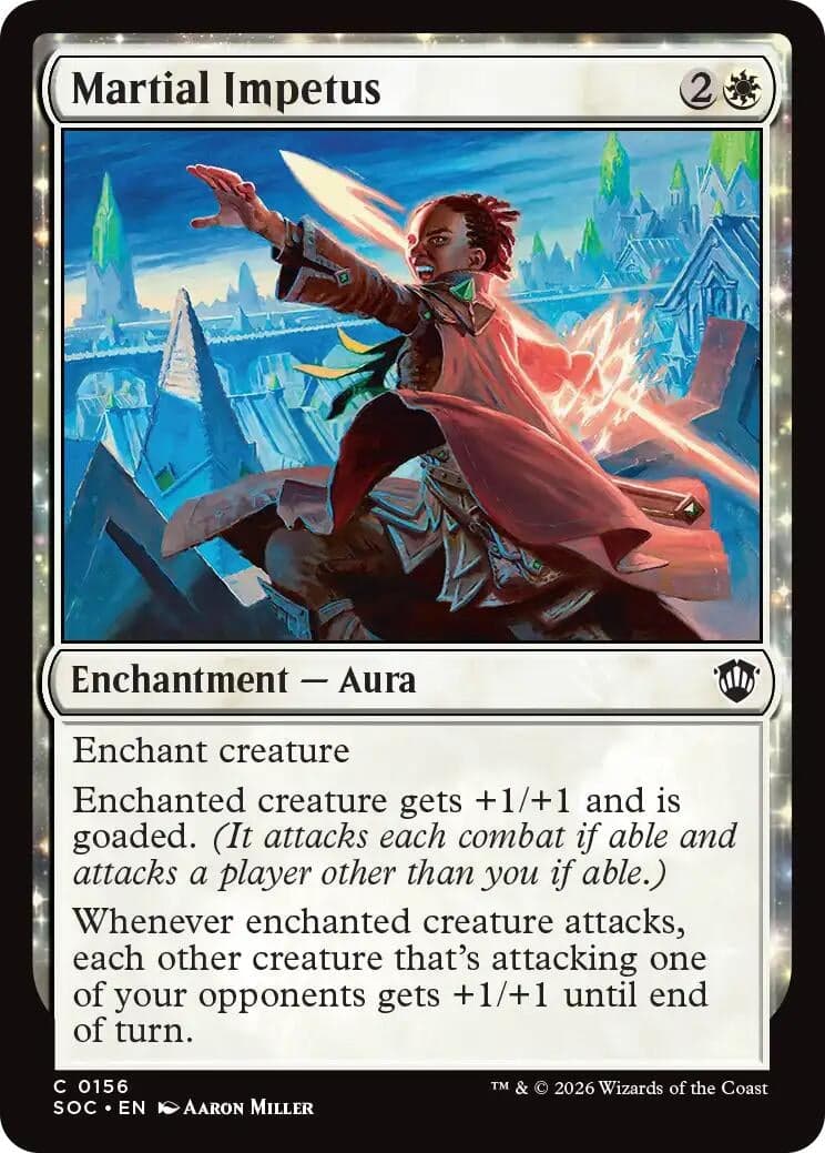 Martial Impetus (156) (Commander: Secrets of Strixhaven)