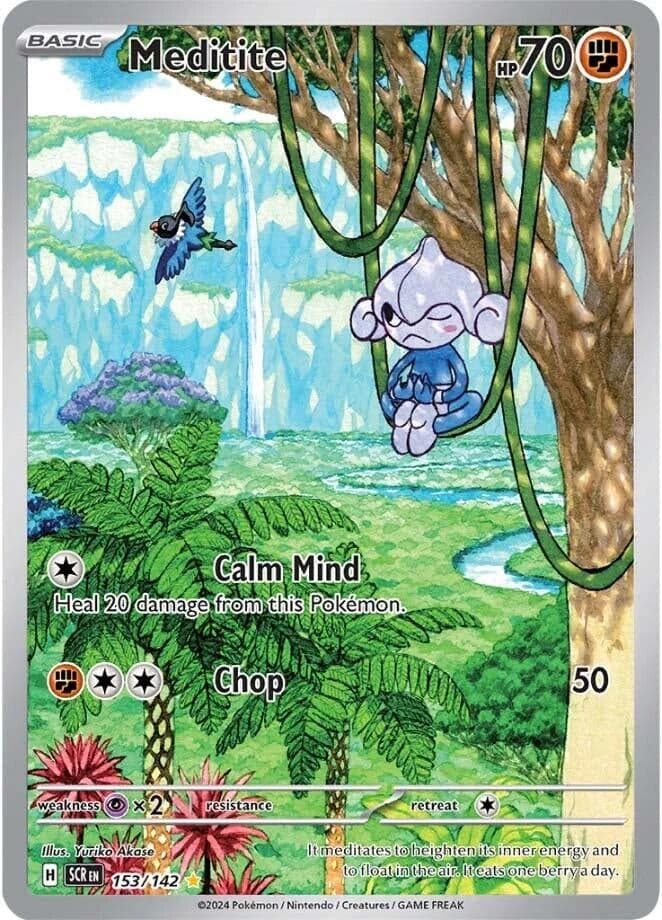 Meditite (153/142) (SV07: Stellar Crown)